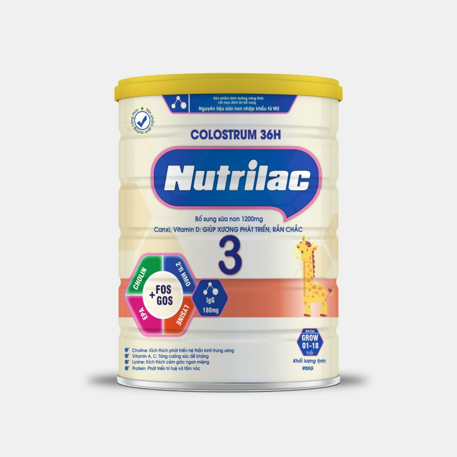 COLOSTRUM 36H NUTRILAC 3 900G