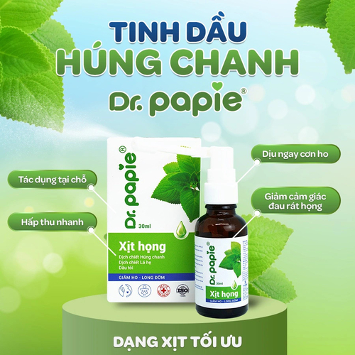 Xịt họng Dr.Papie