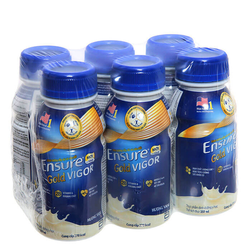 Sữa Ensure Gold Vigor dạng lỏng 237ml (1 thùng 24 chai)