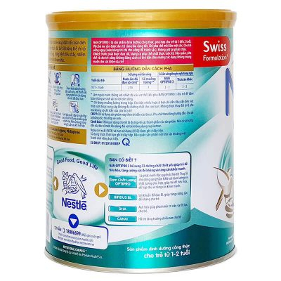 Sữa NAN Việt Số 3 900g (trẻ từ 1 – 2 tuổi)