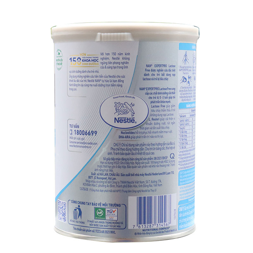 Sữa NAN EXPERT Pro Lactose Free 400G (trẻ từ 0-3 tuổi)