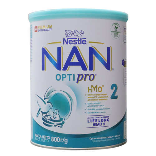 Sữa NAN NGA Số 2 800G OPTIPRO (trẻ từ 6-12 tháng)