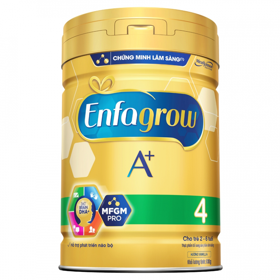 Sữa Enfagrow A+ 4 830g (2-6 tuổi)