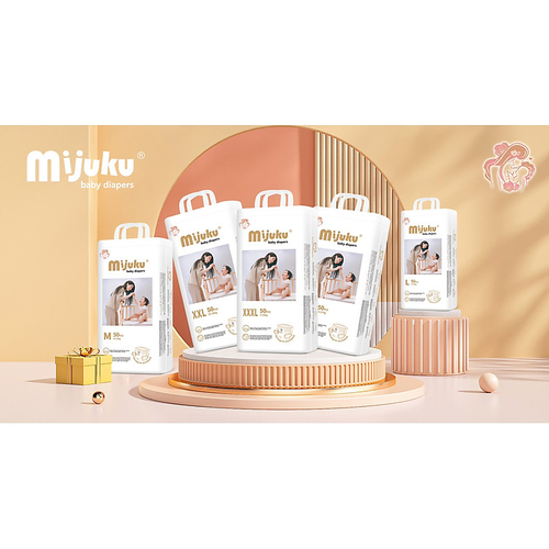 Tã quần Mijuku bịch 50 miếng size 5XL (>30kg)