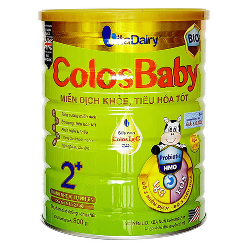 Sữa ColosBaby BIO số 2 800G (2 tuổi trở lên)