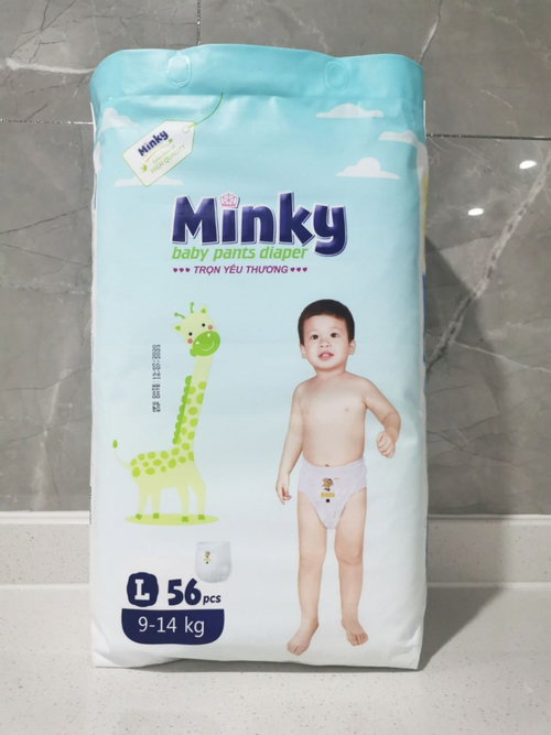 Tã Dán Minky S72 (3-8Kg)